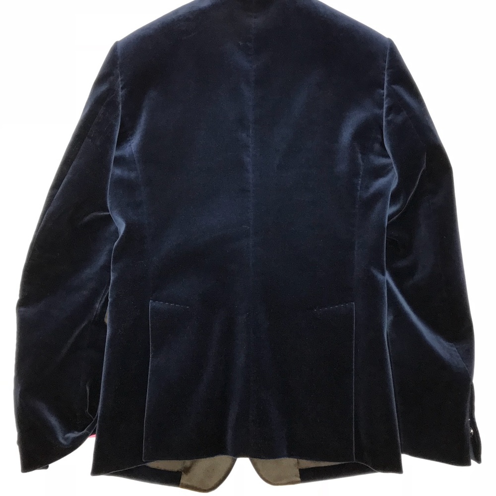 Dsquared2 Blue Velvet Blazer - Picture 2 of 4